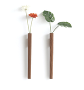 wooden hanging vase for rustic wall decor