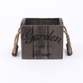 decorative wooden flower pot for cozy interiors
