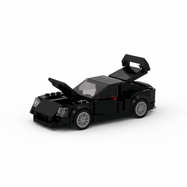 LEGO Supra MK4 sports car with realistic details