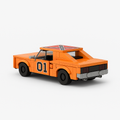 dreamy home Dodge Challenger LEGO car with realistic details