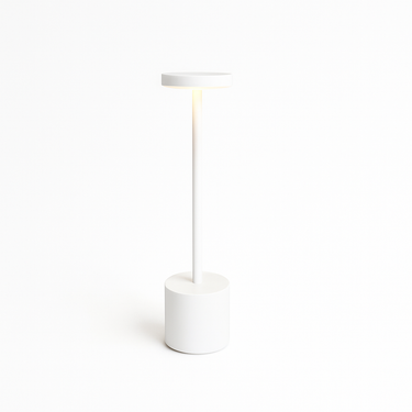 foldable LED table lamp with space-saving design