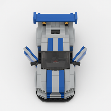 LEGO Nissan GTR build for collectors and car enthusiasts