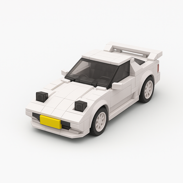 dreamy home MOC RX-7 LEGO racing car with authentic details