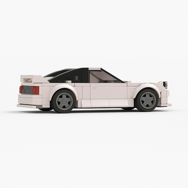 detailed LEGO model of high-speed racing car