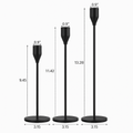 rustic wrought iron candle holder for home decoration