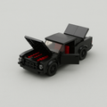 LEGO Ford Mustang muscle car with realistic details