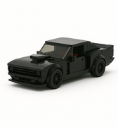 Ford Mustang Fastback LEGO car with vintage muscle design