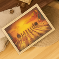 Nature-inspired wall art decor for calming ambiance