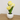 Stylish tulip flower pot lamp for bedroom or living room