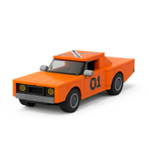 Dodge Challenger LEGO car with classic muscle design