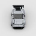 classic Porsche 911 RWB LEGO build for collectors
