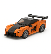 Mazda LEGO car with realistic sports design