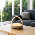 multifunctional desk lamp with wireless charging and Bluetooth audio