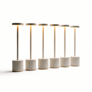 modern LED table lamp with adjustable brightness