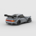 dreamy home Porsche 930 RWB LEGO car with realistic details