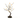 cherry tree bonsai lamp with pink LED blossoms