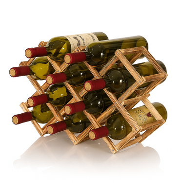 dreamy home wooden wine rack for functional wine storage