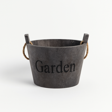 modern wooden planter for home or office use
