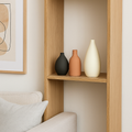 Decorative ceramic vase in Nordic style for table display