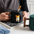 Shiba Inu ceramic drinkware for home or office use