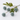 Modern table vase flower centerpiece for dining room