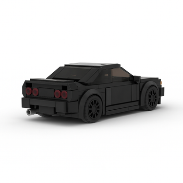 dreamy home Nissan Skyline LEGO car with authentic details