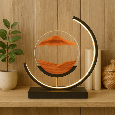 dreamy home sandscape table lamp with artistic design