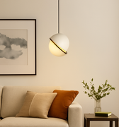 LED slice pendant lamp for contemporary interiors