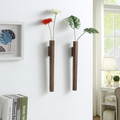 boho style wooden hanging vase for home interiors