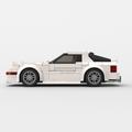 dreamy home LEGO roadster car with realistic details