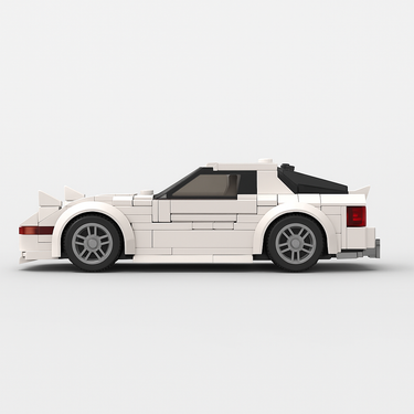 dreamy home LEGO roadster car with realistic details
