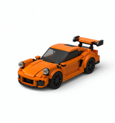Porsche 911 GT3 LEGO car with realistic race design