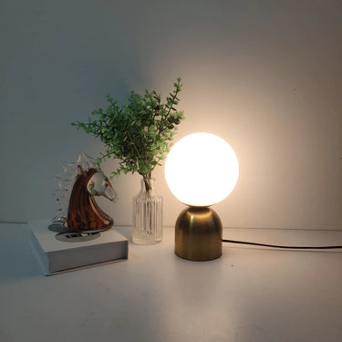 Nordic Brass Ball Lamp