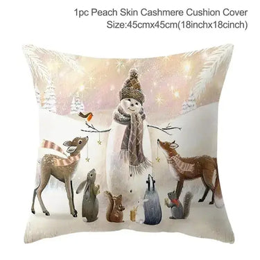 Holly Jolly Pillow Cover