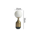 Nordic Brass Ball Lamp