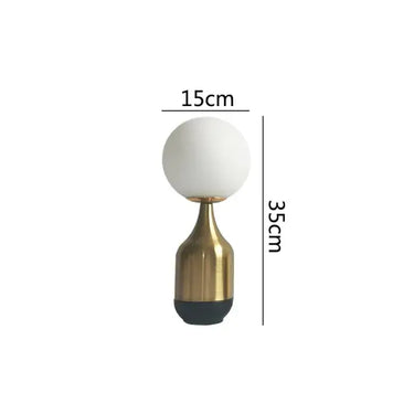 Nordic Brass Ball Lamp