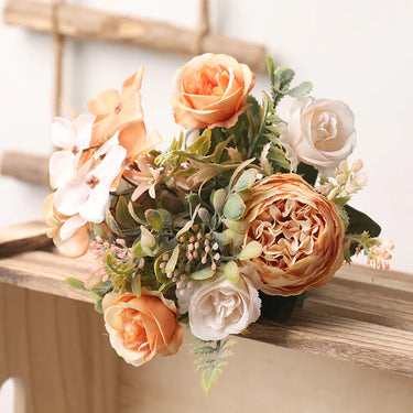 Faux Silk Rose Flower