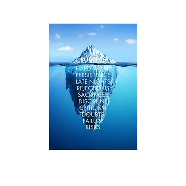 Success Quotes Canvas Wall Art