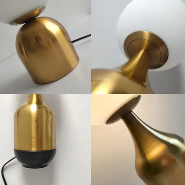 Nordic Brass Ball Lamp