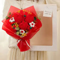 Handcrafted Crocheted Flower Bouquet