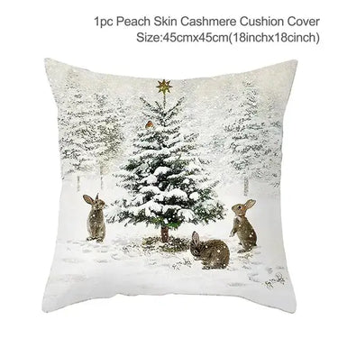 Holly Jolly Pillow Cover